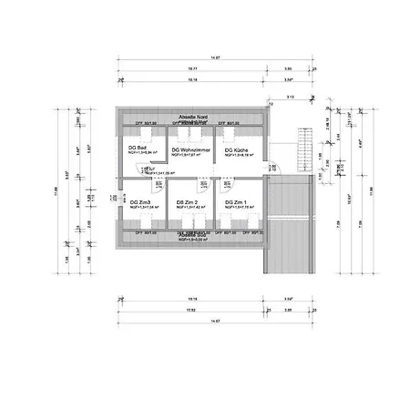 Moderne Fuer Familien Im Dachgeschoss